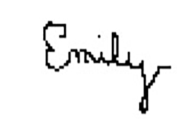 Emily signature